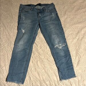 Lucky Brand Brooke Capri Blue Jeans Size 8/29